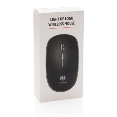 Logotrade promotional merchandise picture of: Light up logo wireless mouse