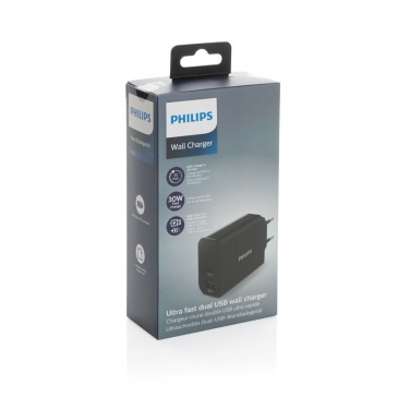 Logo trade promotional gifts image of: Philips ultra fast PD wall charger