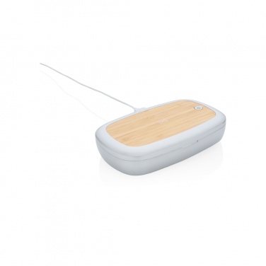 Logo trade promotional item photo of: Rena UV-C steriliser box with 5W wireless charger