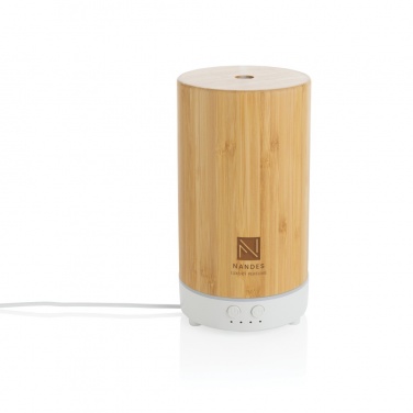 Logo trade promotional gifts image of: RCS recycled plastic and bamboo aroma diffuser