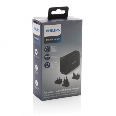 Logotrade promotional products photo of: Philips ultra fast PD travel charger