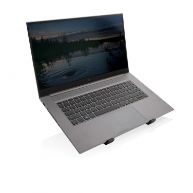 Logo trade corporate gift photo of: Terra RCS recycled aluminium universal laptop/tablet stand