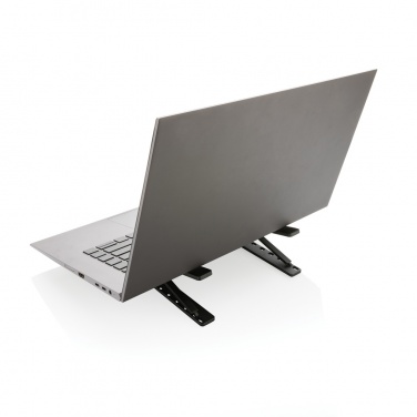 Logotrade promotional item picture of: Terra RCS recycled aluminium universal laptop/tablet stand