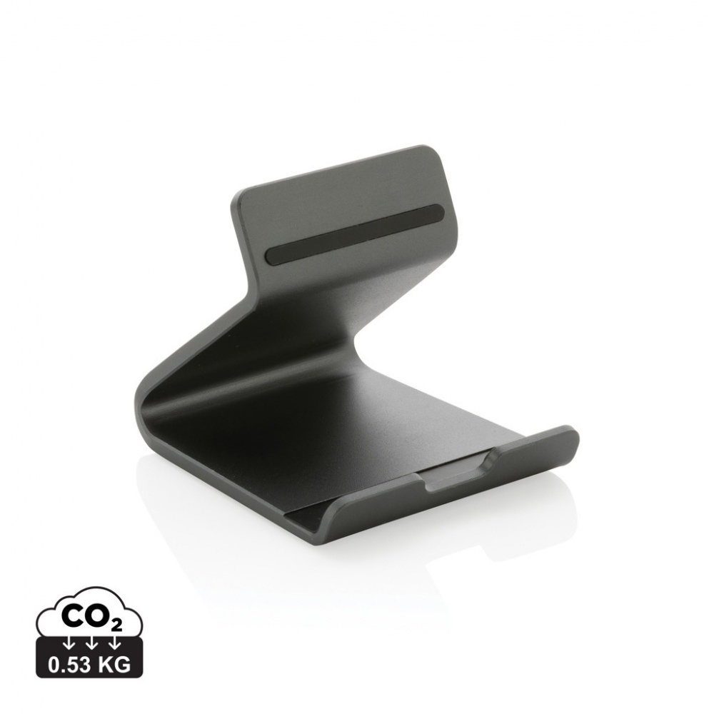 Logotrade promotional gift image of: Terra RCS recycled aluminium tablet & phone stand