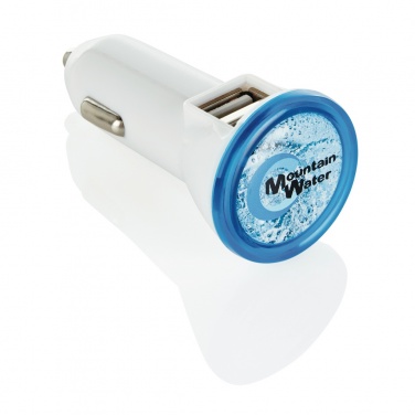 Logotrade promotional giveaway picture of: Powerful dual port car charger