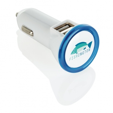 Logotrade promotional gift picture of: Powerful dual port car charger