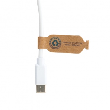 Logotrade promotional products photo of: RCS recycled plastic Ontario 6-in-1 cable