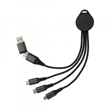 Logotrade promotional product picture of: Terra RCS recycled aluminium 6-in-1 charging cable