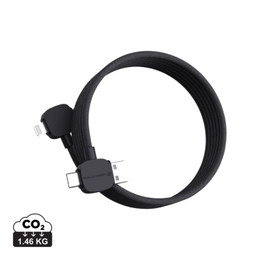 Logo trade promotional gifts picture of: Urban Vitamin Stockton 65W RCS RTPE/RPET magnetic cable