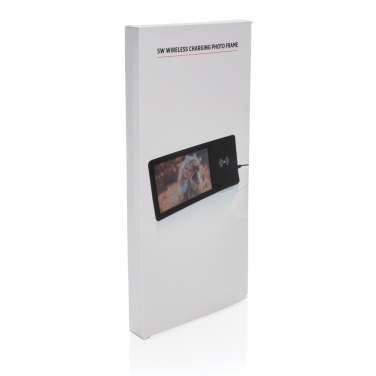 Logotrade promotional gift picture of: 5W Wireless charger and photo frame