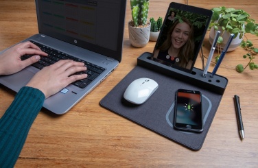 Logotrade promotional giveaway picture of: Air mousepad with 5W wireless charging and USB