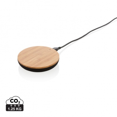 Logotrade advertising product picture of: Bamboo X 5W wireless charger