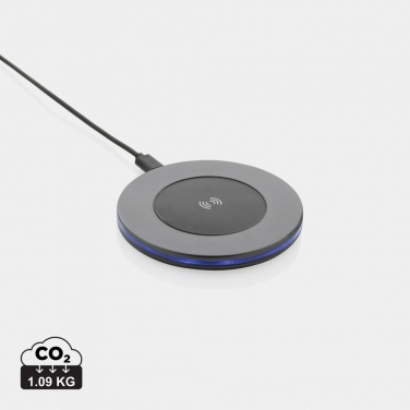 Logo trade advertising product photo of: Terra RCS recycled aluminium 10W wireless charger