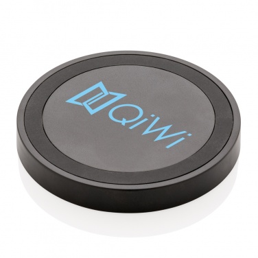 Logo trade corporate gift photo of: 5W wireless charging pad round