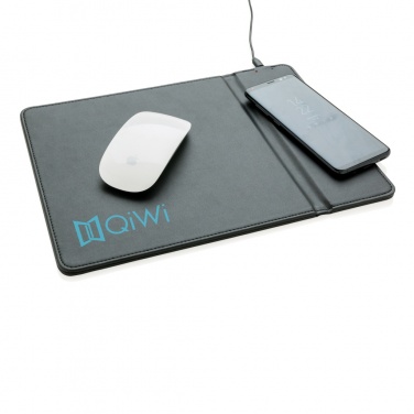 Logotrade business gift image of: Mousepad with 5W wireless charging