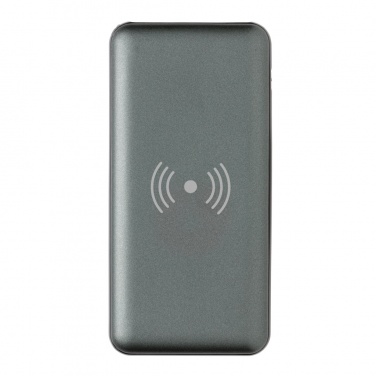 Logo trade promotional gifts image of: 10.000 mAh Fast Charging 10W Wireless Powerbank with PD