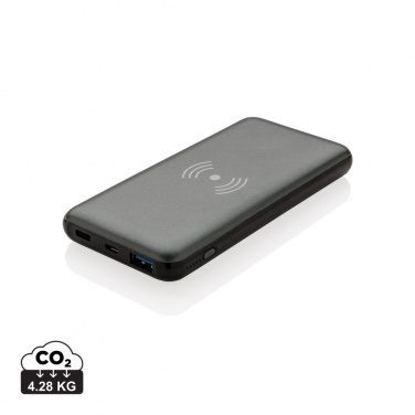 Logotrade advertising product image of: 10.000 mAh Fast Charging 10W Wireless Powerbank with PD