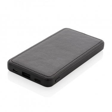 Logo trade promotional gifts image of: Tusca 10.000 mAh PU powerbank