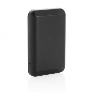 Logo trade promotional product photo of: Magnetic 5.000 mAh 5W wireless powerbank