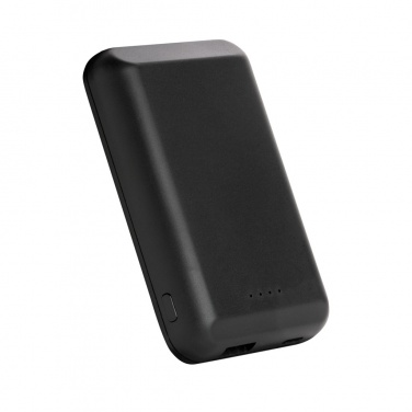 Logo trade corporate gifts image of: Magnetic 5.000 mAh 5W wireless powerbank