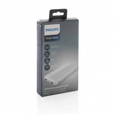 Logotrade promotional products photo of: Philips 10.000 mAh slim powerbank