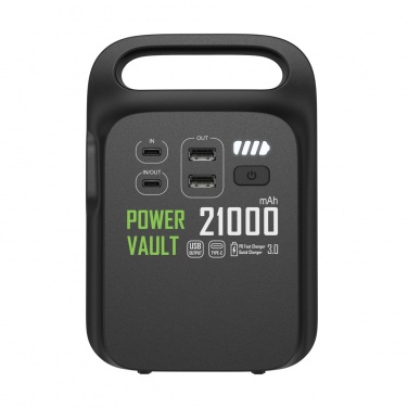 Logotrade corporate gift image of: Power Vault RCS rplastic 21000 mAh portable power station