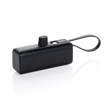 Logo trade promotional items image of: Powerlink RCS rplastic 3000 mAh powerbank iOS connector