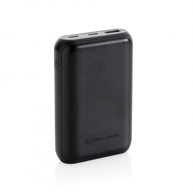 Logo trade promotional items image of: Urban Vitamin Alameda 10.000 mAh 18W PD powerbank