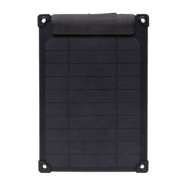 Logo trade corporate gift photo of: Solarpulse rplastic portable solar panel 5W