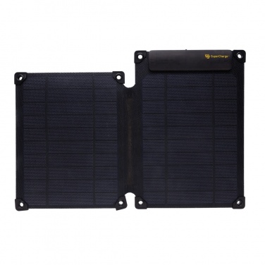 Logo trade promotional gifts image of: Solarpulse rplastic portable Solar panel 10W