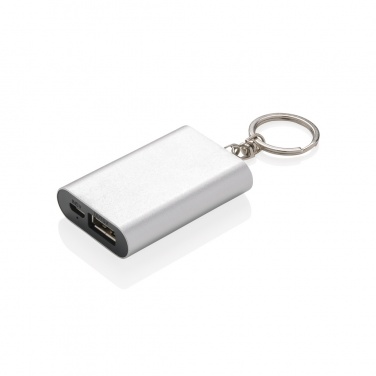 Logo trade corporate gift photo of: 1.000 mAh keychain powerbank