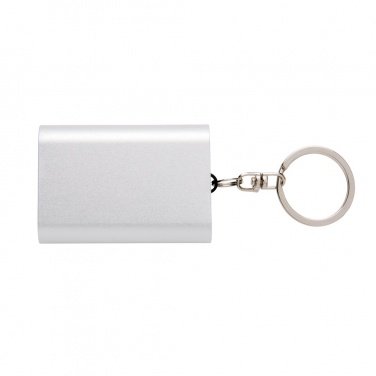 Logo trade promotional gifts image of: 1.000 mAh keychain powerbank