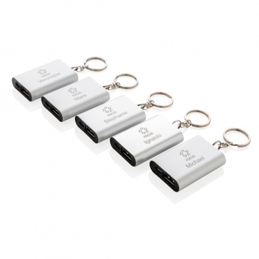 Logo trade promotional giveaways picture of: 1.000 mAh keychain powerbank