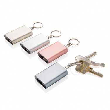 Logotrade promotional item picture of: 1.000 mAh keychain powerbank