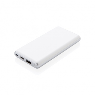 Logo trade business gift photo of: Ultra fast 10.000 mAh powerbank with PD