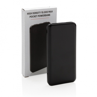 Logo trade corporate gifts picture of: High Density 10.000 mAh Pocket Powerbank