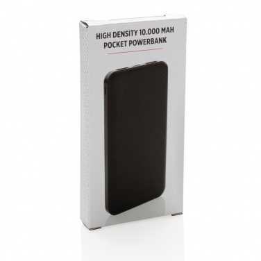 Logotrade promotional item picture of: High Density 10.000 mAh Pocket Powerbank