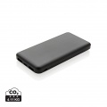 High Density 10.000 mAh Pocket Powerbank, black