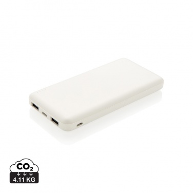 Logo trade corporate gifts image of: High Density 10.000 mAh Pocket Powerbank