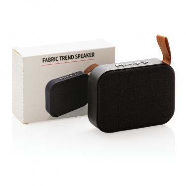 Logotrade promotional giveaway image of: Fabric trend speaker