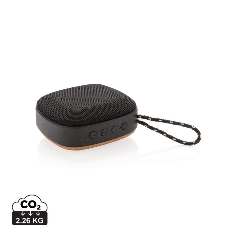 Logo trade promotional gifts picture of: Baia 5W wireless speaker