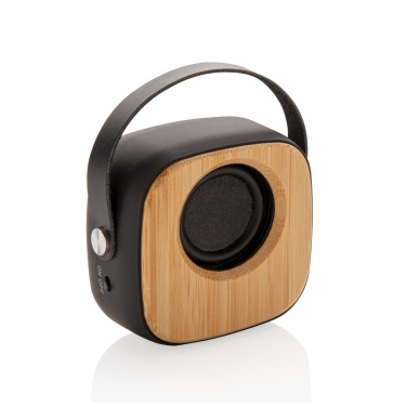 Logotrade corporate gift picture of: Bamboo 3W Wireless Fashion Speaker