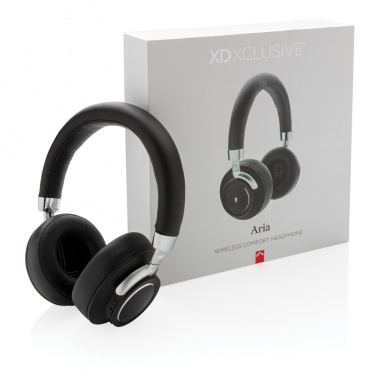 Logotrade promotional item picture of: Aria Wireless Comfort Headphones