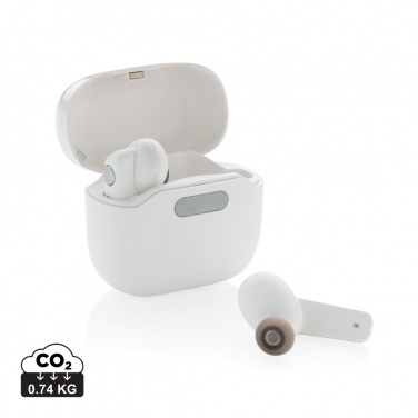 Logo trade promotional giveaways picture of: TWS earbuds in UV-C sterilising charging case