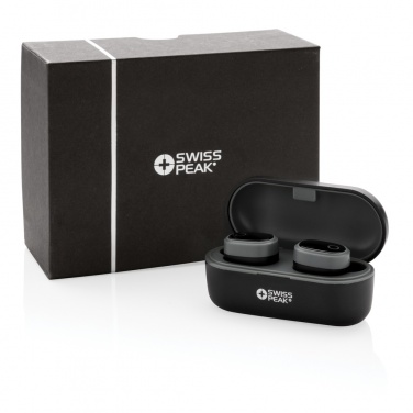 Logotrade advertising products photo of: Swiss peak TWS earbuds