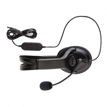 Logotrade corporate gift picture of: Over ear wired work headset