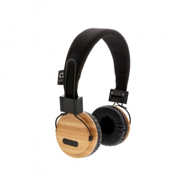 Logotrade promotional product picture of: Bamboo wireless headphone