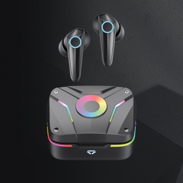 Logo trade promotional merchandise image of: RGB gaming earbuds with ENC