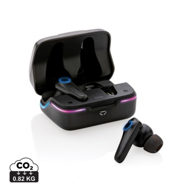 Logo trade promotional giveaways picture of: RGB gaming earbuds with ENC