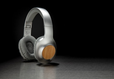 Logotrade advertising product image of: Dakota Bamboo wireless headphone